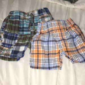 Sonoma and Carters 2T shorts bundle